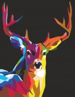Картина за номерами Rainbow deer Rosa Start
