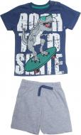 Комплект детской одежды Macca Boy 9089 с динозавром р.98 синий