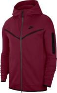 Джемпер Nike M NSW TCH FLC HOODIE FZ WR CU4489-638 р. S красный Джемпер Nike M NSW TCH FLC HOODIE FZ WR CU4489-638 р. S красный