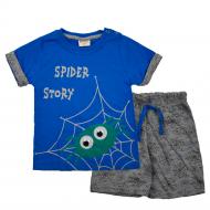 Комплект Macma 9123 з павуком р.86 блакитний