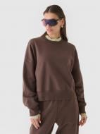 Світшот 4F SWEATSHIRT F1307 4FWAW24TSWSF1307-81S р.S коричневий