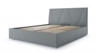 Кровать с подъемным механизмом SOFYNO АДАМС 140x200 см серый