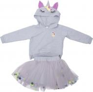 Комплект для дівчаток Luna Kids 4626/4 р.104 сірий