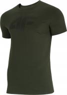 Футболка 4F NOSD4-TSM302-43S р.M хаки