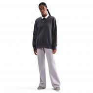 Джемпер Nike W NSW PHNX FLC OS LONG CREW FZ4270-036 р.S серый