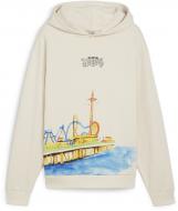 Джемпер Puma SHOWTIME HOODIE 62473501 р.M бежевый