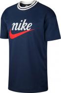 Футболка Nike M NSW HE TOP SS MESH GX BV2931-410 р.L темно-синій Футболка Nike M NSW HE TOP SS MESH GX BV2931-410 р.L темно-синій
