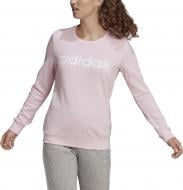 Свитшот Adidas W LIN FT SWT GL0721 р. 2XL розовый