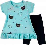 Комплект Mini Citlenbir 9162 Meow р.86 голубой