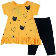 Комплект Mini Citlenbir 9162 Meow р.86 желтый