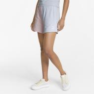 Шорты Puma Classics Block High Shorts 53460821 р. S голубой с розовым