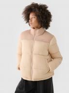 Пуховик жіночий зимовий 4F DOWN JACKET F469 4FWAW24TDJAF469-83S р.S бежевий