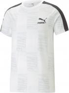 Футболка Puma T7 SPORT AOP TEE 53962602 р.M черный