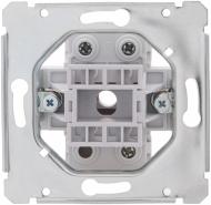 Выключатель проходной одноклавишный Obzor Elegant серебряный DSE 06-00000-000000