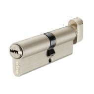 Цилиндр MVM Р6Р 40x40 ключ-вороток 80 мм матовый никель Р6Р40/40Т SN ключ-вороток