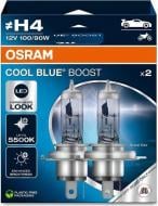 Автолампа галогенная Osram H4 Cool Blue Boost 100 Вт 2 шт. (62193CBB2HB)