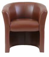 Крісло Richman Бум 650 x 650 x 800H см Zeus Deluxe Bright Brown Коричневе