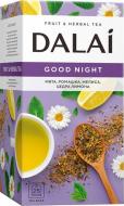 Чай DALAI травяной Good Night с мятой ромашкой мелиссой и цедрой лимона 25 шт. 37,5 г Чай DALAI травяной Good Night с мятой ромашкой мелиссой и цедрой лимона 25 шт. 37,5 г