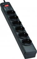 Фильтр-удлинитель Eaton Protection Strip 6 с заземлением 6 гн. черный 1 м 68583