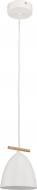 Подвес TK Lighting Aida 1x60 Вт E27 белый/дерево 2385 Подвес TK Lighting Aida 1x60 Вт E27 белый/дерево 2385