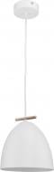 Підвіс TK Lighting Aida 1x60 Вт E27 білий/дерево 2390