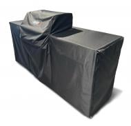 Аксессуар Weber чехол для кухни bbqk на 3 модуля с грилем genesis 4 горелки (правая часть длиннее (1+2))