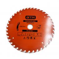 Пильный диск GTM 254x30x1,6 Z40 SBW-25440