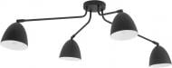 Люстра потолочная TK Lighting Loretta 4x60 Вт E27 черный 2485