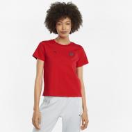 Футболка Puma Ferrari Style Wmn Shield Tee 59989212 р.S красный