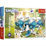 Пазли Trefl The Smurfs Пригоди смурфіків 30 елементів 18317 Пазли Trefl The Smurfs Пригоди смурфіків 30 елементів 18317