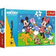Пазлы Trefl Mickey&friends Мышиные дела 30 элементов 18309