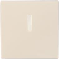 Клавіша вимикача Obzor Elegant з підсвіткою кремовий DSE 00-03005-000000