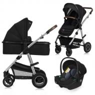 Коляска 3 в 1 Lionelo AMBER BLACK SILVER