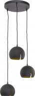 Подвес TK Lighting Shot 3x60 Вт E27 черный/золото 2496