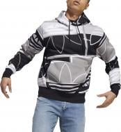 Джемпер Adidas AOP LOGO PLAY H H31318 р. S черный