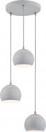 Підвіс TK Lighting Yoda 3x60 Вт E27 сірий 1827