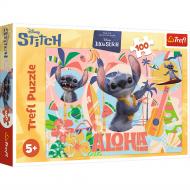 Пазли Trefl Disney Stitch The Movie Стіч та друзі 100 елементів 16495 Пазли Trefl Disney Stitch The Movie Стіч та друзі 100 елементів 16495