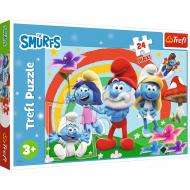 Пазлы Trefl The Smurfs День смурфа 24 Maxi 14374
