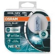 Автолампа галогенная Osram H15 Cool Blue Intense NextGen 55 Вт 2 шт. (64176CBNHCB)