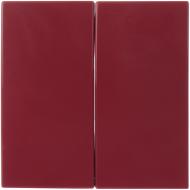 Клавиша выключателя Obzor Elegant без подсветки красный рубин DSE 00-020;DSE 00-02011-000000