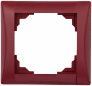 Рамка Obzor ELEGANT красный рубин DSE 00-00000-111111