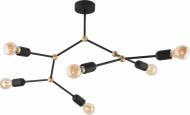 Люстра потолочная TK Lighting Fantasy 6x60 Вт E27 черный 2432