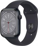 Смарт-часы Apple Watch Series 8 GPS 45mm Midnight Aluminium Case with Midnight Sport Band