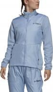 Джемпер Adidas W MT WINDFL JKT GQ2905 р. M голубой