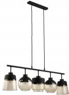 Підвіс TK Lighting Amber 5x60 Вт E27 чорний 2382