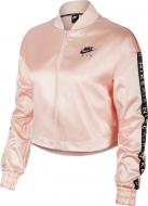 Свитшот Nike W NSW AIR TRK JKT SATIN BV4779-682 р. S розовый