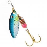 Блесна-вертушка Mikado 8 г Stream № 2 silver/63 HOLO silver