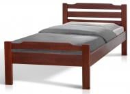 Кровать Микс Мебель Кровать Ольга, каштан 90x200 см каштан найроби