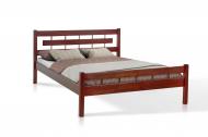 Кровать Микс Мебель Кровать Альмерия, орех 160x200 см орех