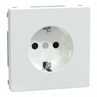 Розетка 1 с заземлением Schneider Electric Merten IP20 белый MTN2300-6035